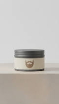 Luxury Beard Balm Matte Metal Tin