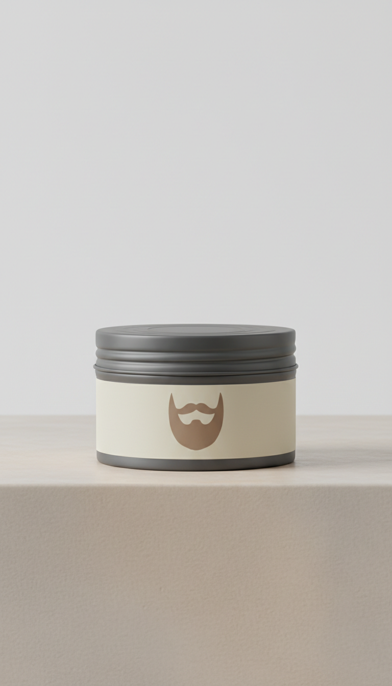 Luxury Beard Balm Matte Metal Tin