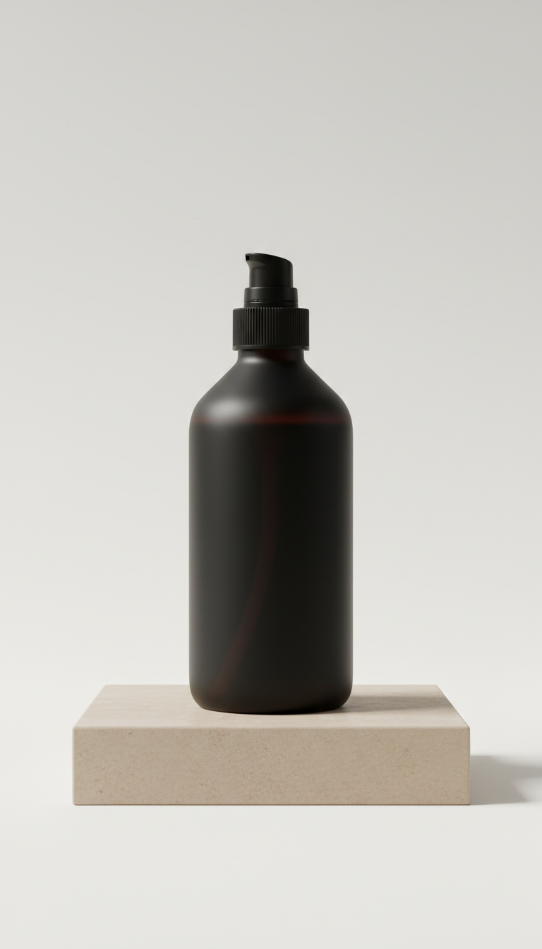 Signature Beard Oil Matte Black Glass